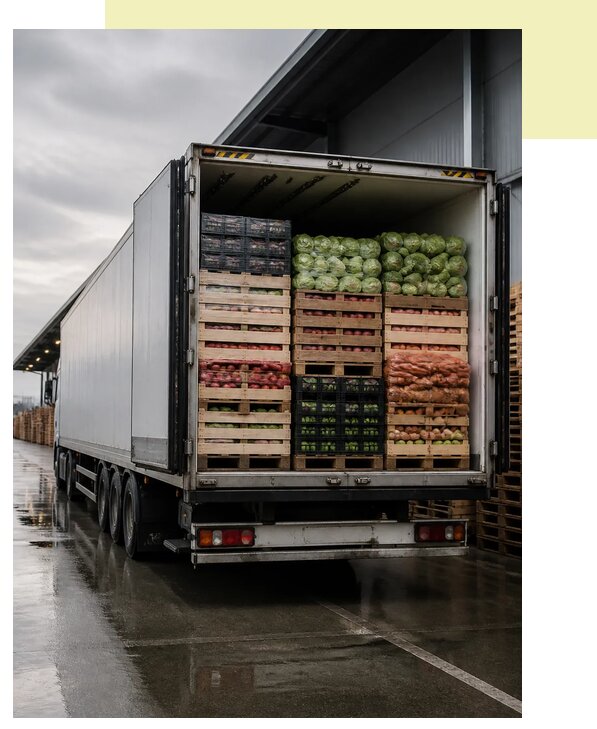Перевозка плодоовощной продукции в Чайковского по цене от 5061 р. | Агросервис-Чкв