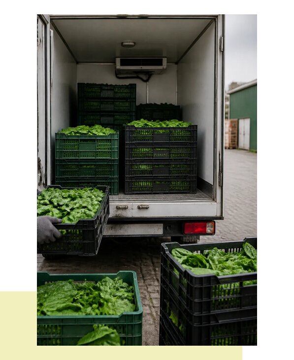 Перевозка шпината в Чайковского с сохранением свежести продукции